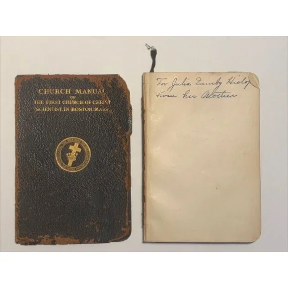 Church Manual Of The First Church Of Christ, Scientist In Boston, MASS - 1917